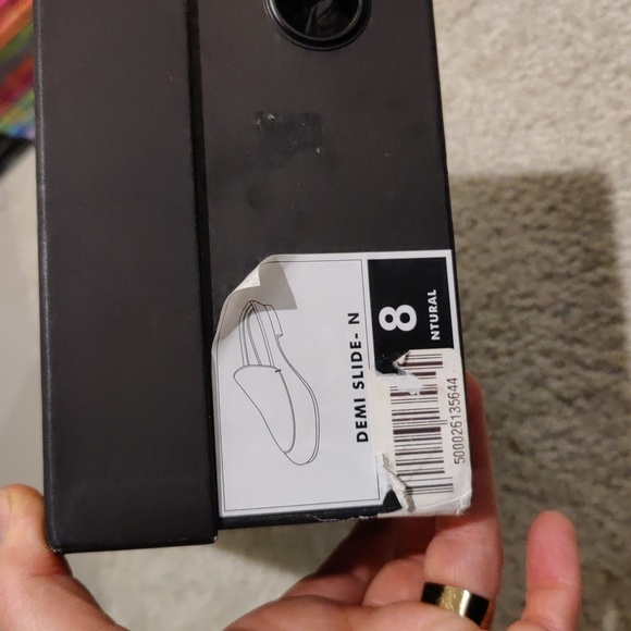 New! Banana Republic Demi Slide N Mules Women's Beige Slip-On Loafers Sz 8 - Picture 6 of 8